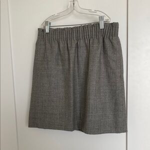 J. Crew Charcoal A-Line Skirt